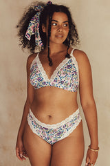 Impala Lily Lace Brief - Iris