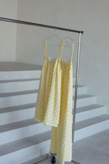 Juno Lace Neck Mini Dress - Butter