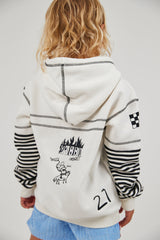 Skull Dreams Kids Zip Hoodie