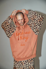 Kindness is King Leopard Hoodie