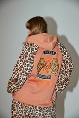 Kindness is King Leopard Hoodie