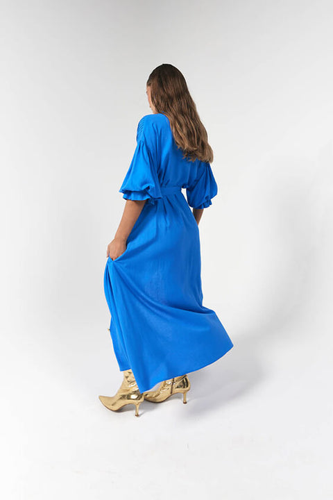 Poppy Maxi Dress - Cobalt