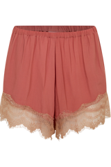 Unwind Lace Shorties - Clay