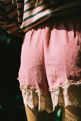 Unwind Lace Shorties - Clay