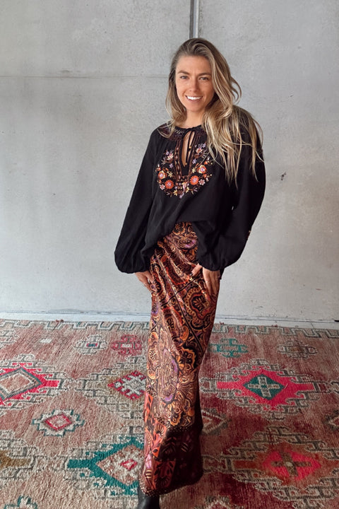 Abigail Skirt - Ember