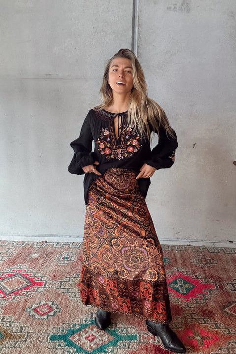 Abigail Skirt - Ember