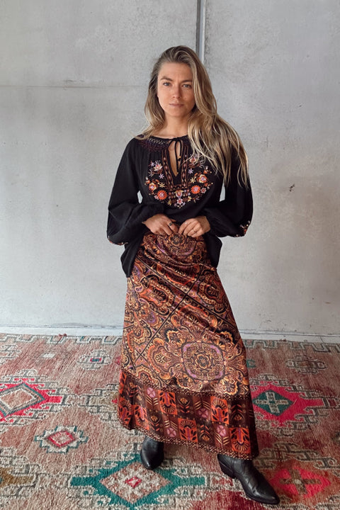 Abigail Skirt - Ember