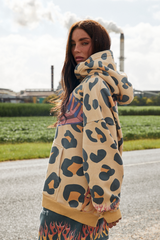 The Flaming Leopard Hoodie