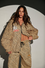 Big Cat Energy Puffer Jacket