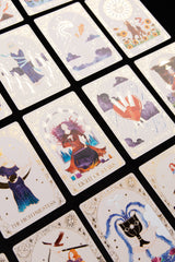 Dreamy Moons Lightwork Tarot Card Deck - White