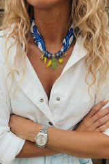 Limoncello Gummy Bear Scarf Necklace