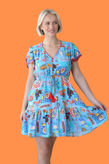Pom Pom Flutter Sleeve Mini - Lisbon Memoirs