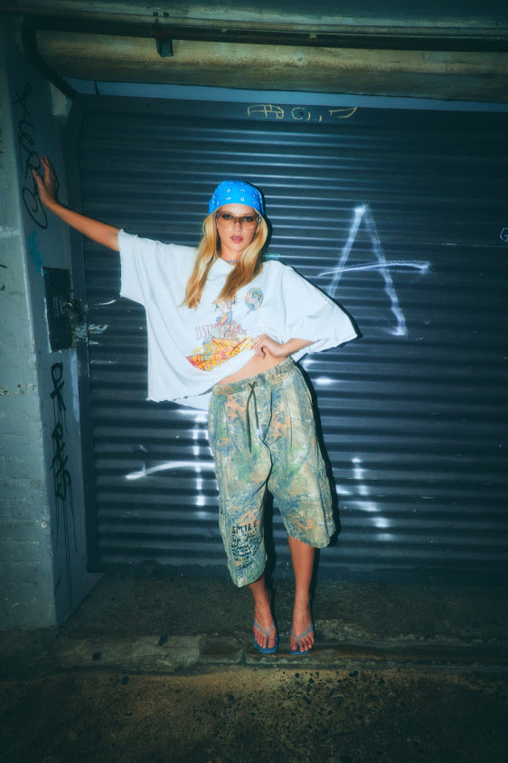 Listening Bar Tee - White