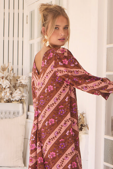 London Maxi Dress - Savanna