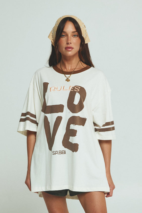 The Love Revolution Tee - Off White