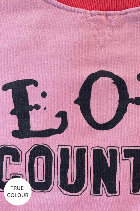 I Love Country Music Crew - Pink