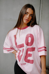 The Love Revolution Tee - Pink
