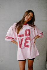 The Love Revolution Tee - Pink