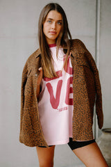 The Love Revolution Tee - Pink