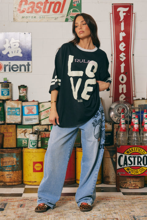 The Love Revolution Tee - Black