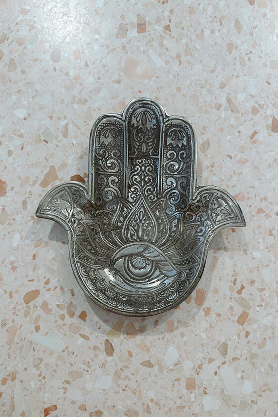 The Luck Dish Evil Eye - Silver