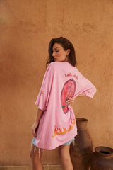 Lucky Mermaid Tee - Pink