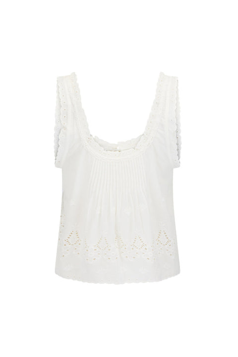 Maiden Lace Cami - Antique White