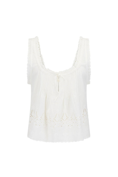 Maiden Lace Cami - Antique White