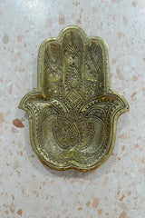 The Luck Dish - Gold Brass Lotus flower