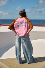 The Wide Leg Denim Jean - Mid Rise