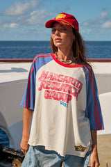 The Margie Research Group Tee - White/Blue