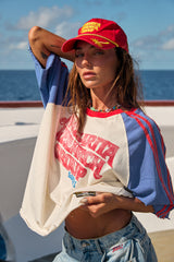 The Margie Research Group Tee - White/Blue