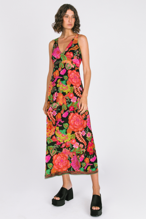 Marley Midi Dress - Paprika