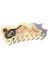 Adella Mermaid Hair Claw - Pearl