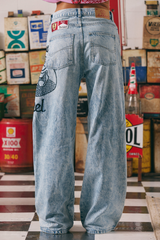 Mermaid Racing Denim Jean