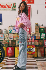 Mermaid Racing Denim Jean