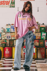 Mermaid Racing Denim Jean