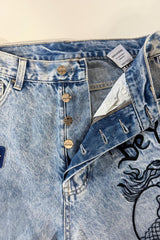 Mermaid Racing Denim Jean