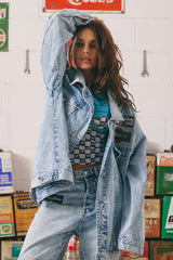 Mermaid Racing Denim Jacket