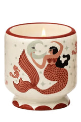 Paddywax A Dopo Mermaid Ceramic Candle - Ginger & Teak
