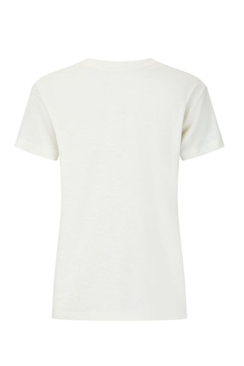 Mermaid Cove Appliqué Tee - White Sands