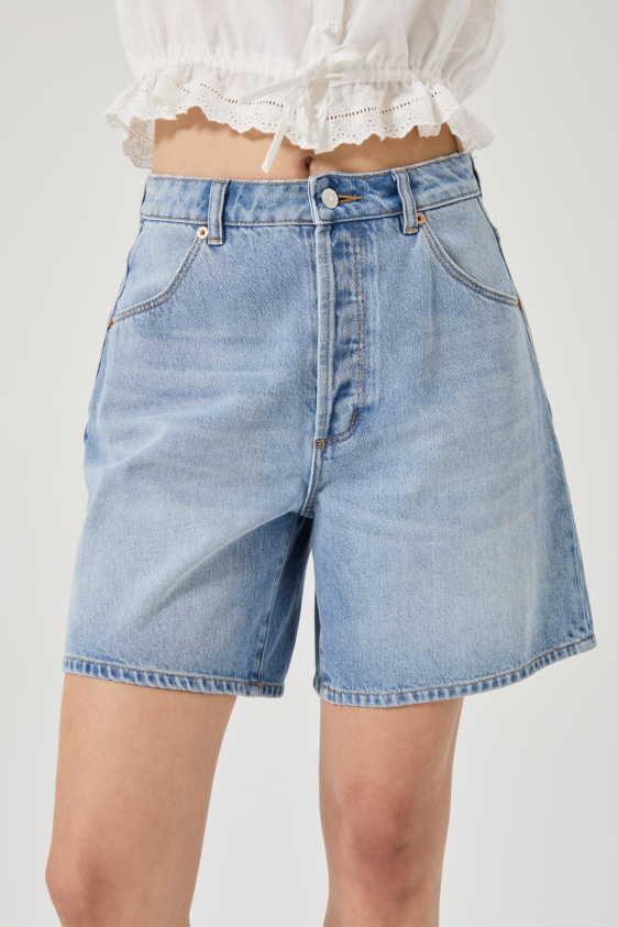 Super Mirage Denim Shorts - Lennon Vintage