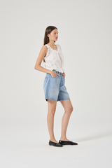 Super Mirage Denim Shorts - Lennon Vintage