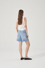 Super Mirage Denim Shorts - Lennon Vintage
