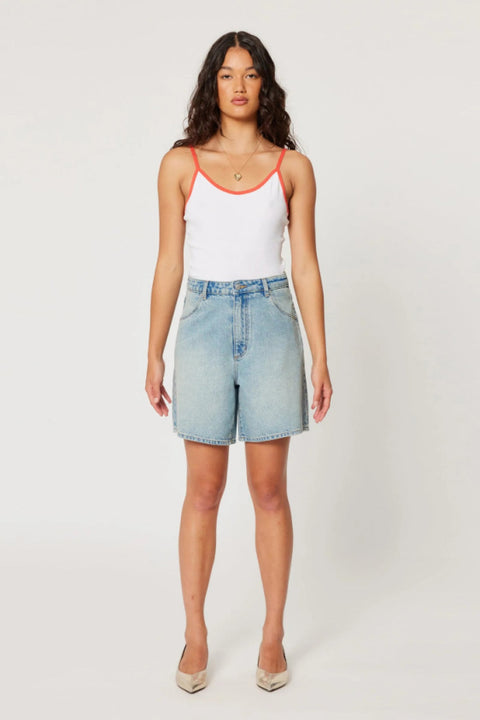Super Mirage Denim Shorts - Devon