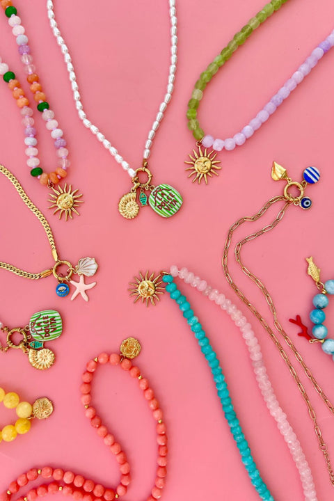 La Dolce Vita Charm Pearl Necklace