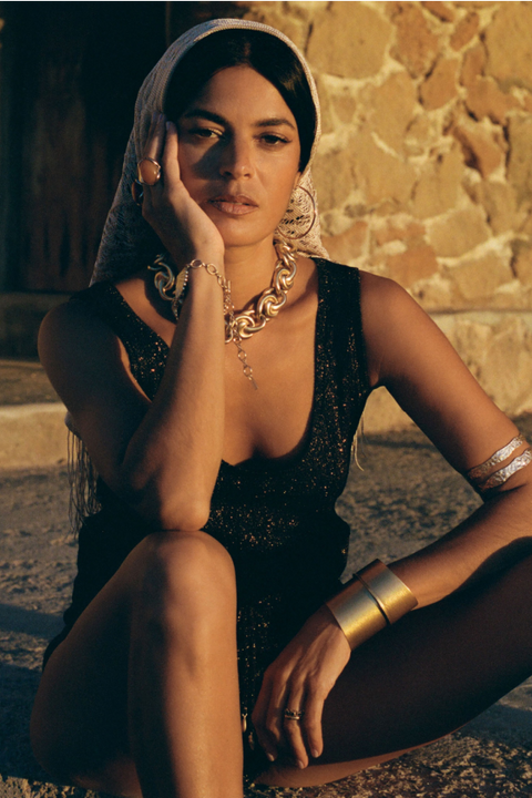 The Moss Knit Singlet - Onyx