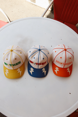 HAPPY LITTLE MOTHER Lightning Bolt Cap - Yellow