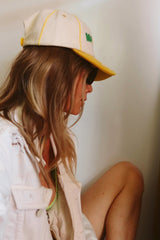 HAPPY LITTLE MOTHER Lightning Bolt Cap - Yellow