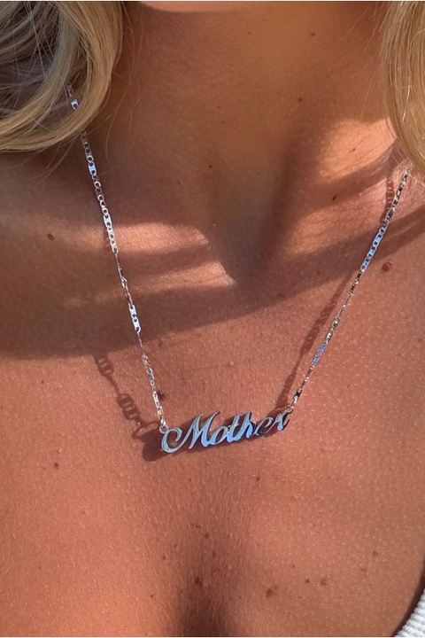 Mother Necklace - Silver